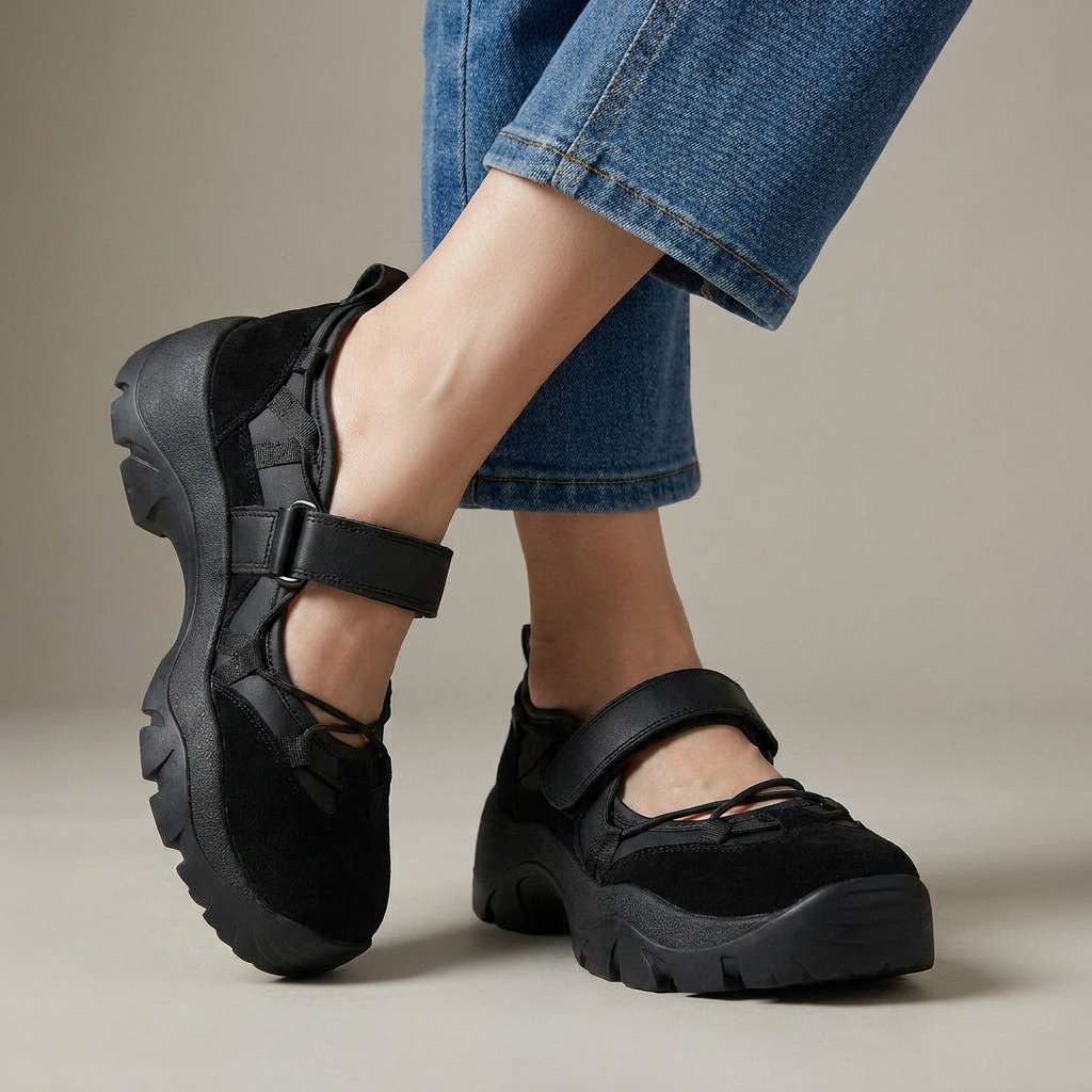 Elegant Leather Loafers — women's loafers in deep black