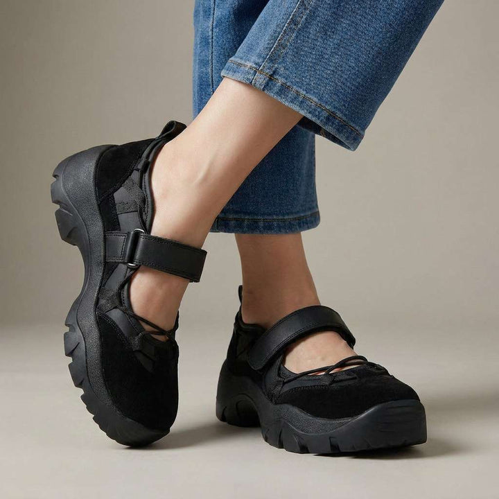 Elegant Leather Loafers — women's loafers in deep black