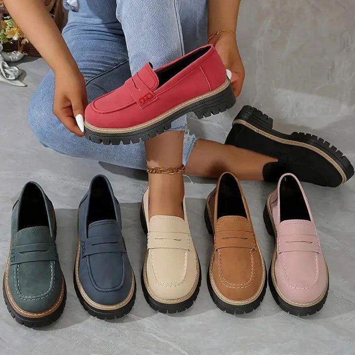 Classic Penny Loafers — women's loafers in black