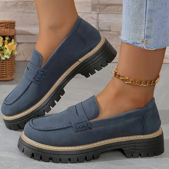 Classic Penny Loafers — women's loafers in black