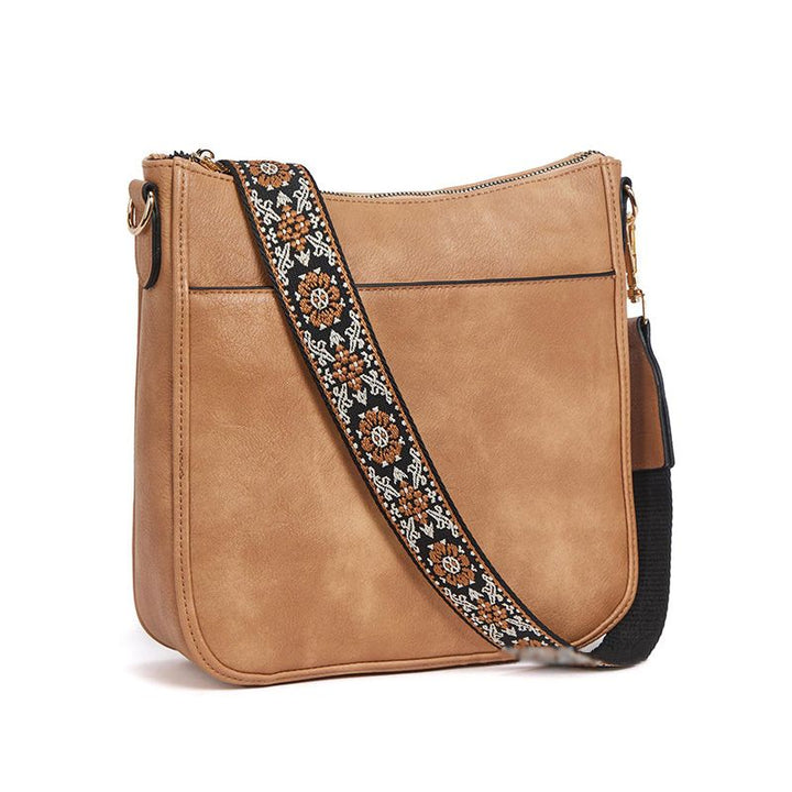 Bertille | Boho Crossbody Bag for Women - angled view