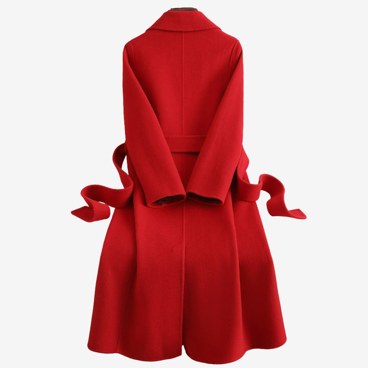 Abigail belted wrap coat — image 8