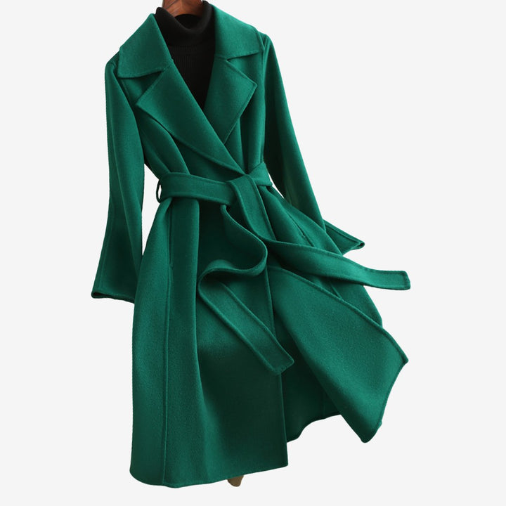 Abigail belted wrap coat — image 10
