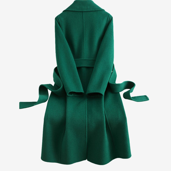 Abigail belted wrap coat — image 11