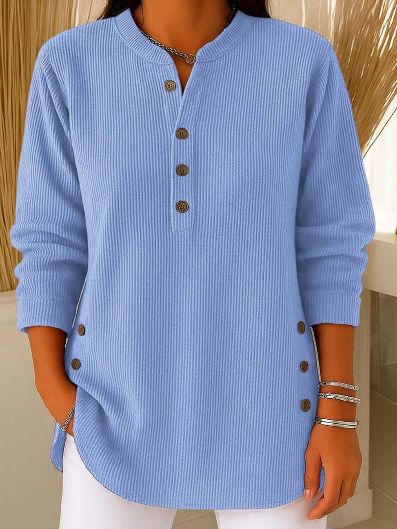 Round Neck Knit Sweater for Women