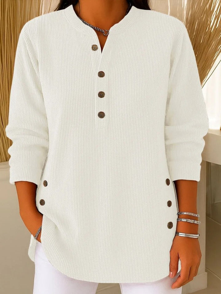 Round Neck Knit Sweater for Women