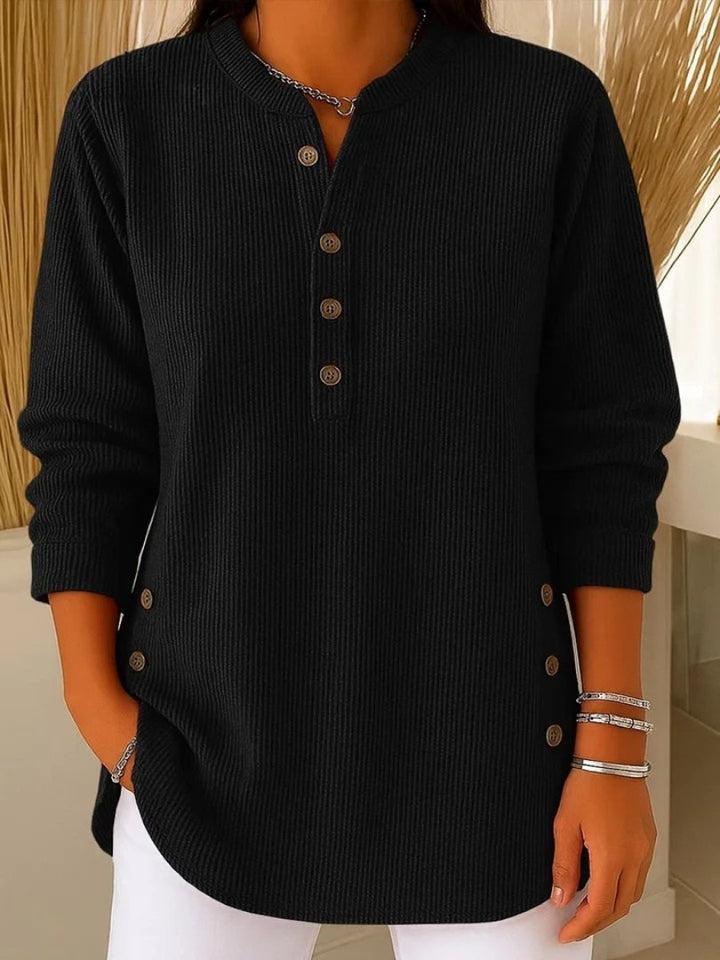 Round Neck Knit Sweater for Women