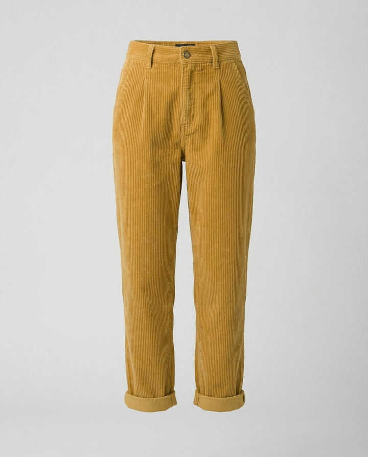 Angelique — Elastic Waist Corduroy Pants (3), StyleTruly