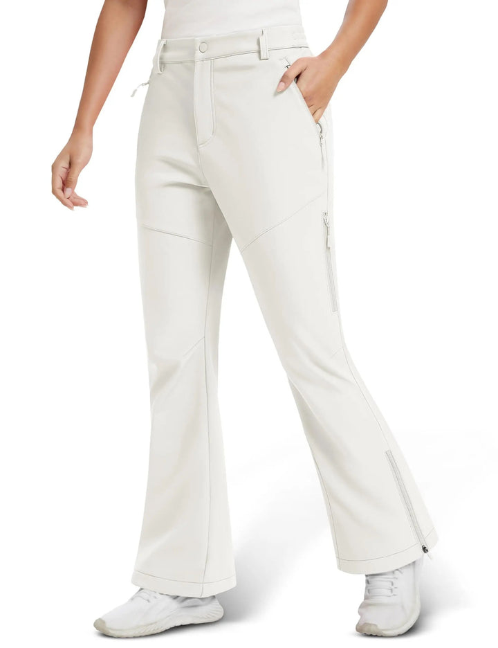 Annika fleece lined insulated flare snow pants — image 4