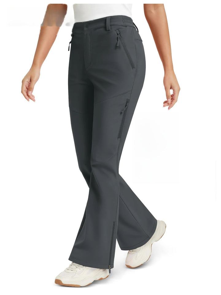 Annika fleece lined insulated flare snow pants — image 8