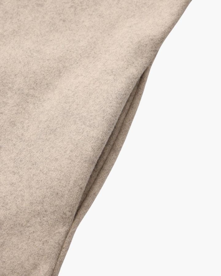 Armantine Hooded Zip Front Cropped Wool Coat for Women