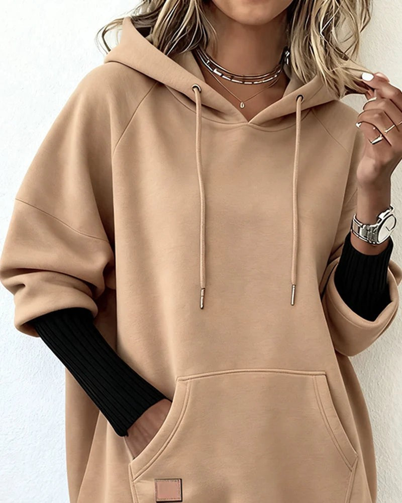 Kangaroo Pocket Hoodie for Women