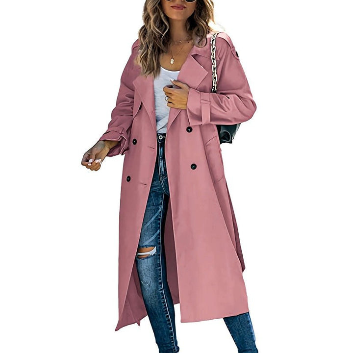 Caitlin classic long trench coat — image 2
