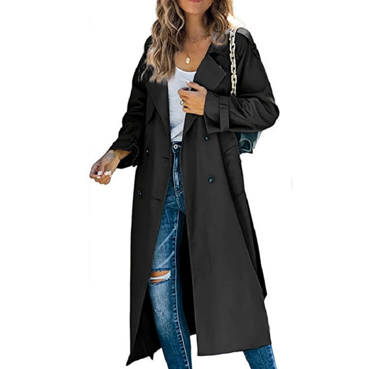 Caitlin classic long trench coat — image 6