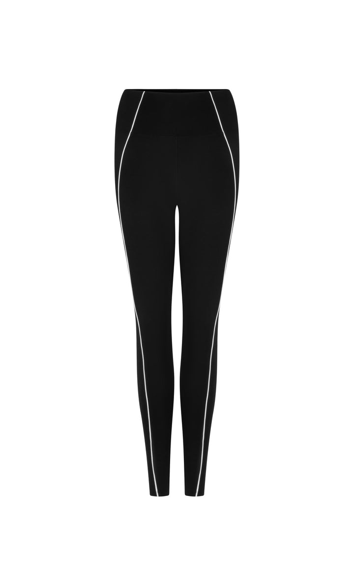 Carmine — Sleek High Waisted Black Leggings (5), StyleTruly