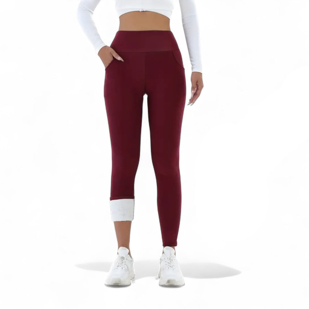 Celestia — Fleece Lined High Waisted Leggings (2), StyleTruly