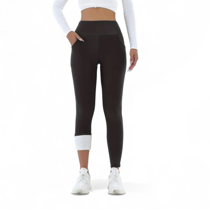 Celestia — Fleece Lined High Waisted Leggings (3), StyleTruly