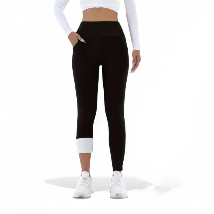 Celestia — Fleece Lined High Waisted Leggings (4), StyleTruly