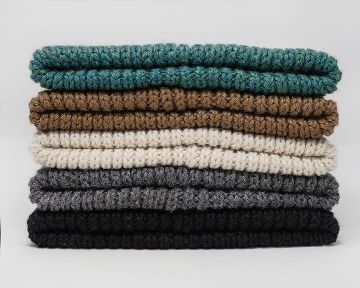 Zeline — Classic Knitted Alpaca Toque for Women