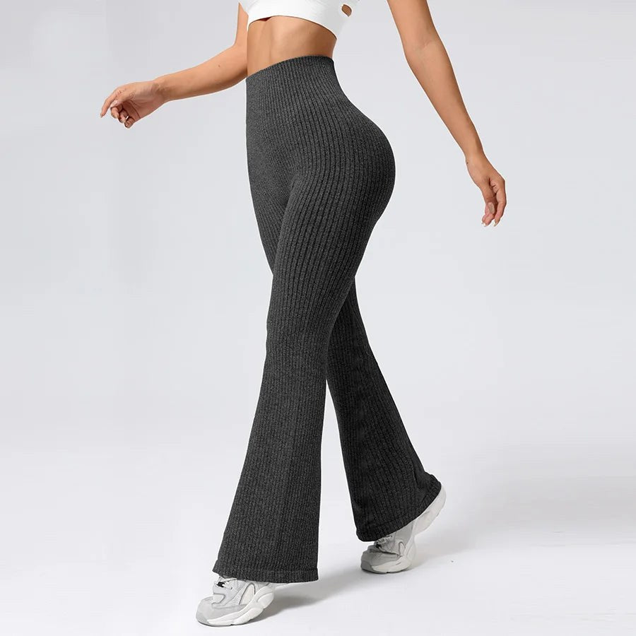 Colinette — Ribbed Flare Leggings and Yoga Pants (2), StyleTruly