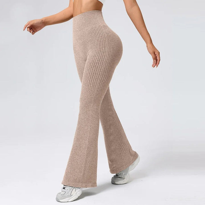 Colinette — Ribbed Flare Leggings and Yoga Pants (5), StyleTruly