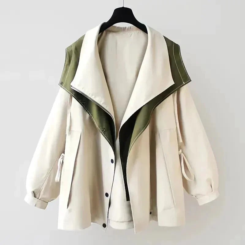 Cora oversized hooded coat — image 6