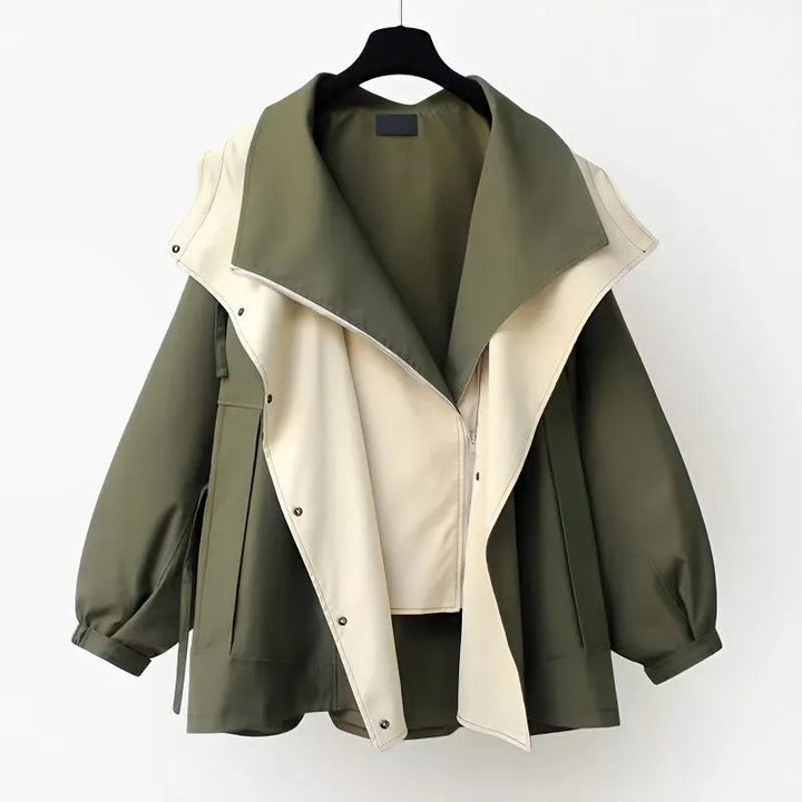Cora oversized hooded coat — image 9