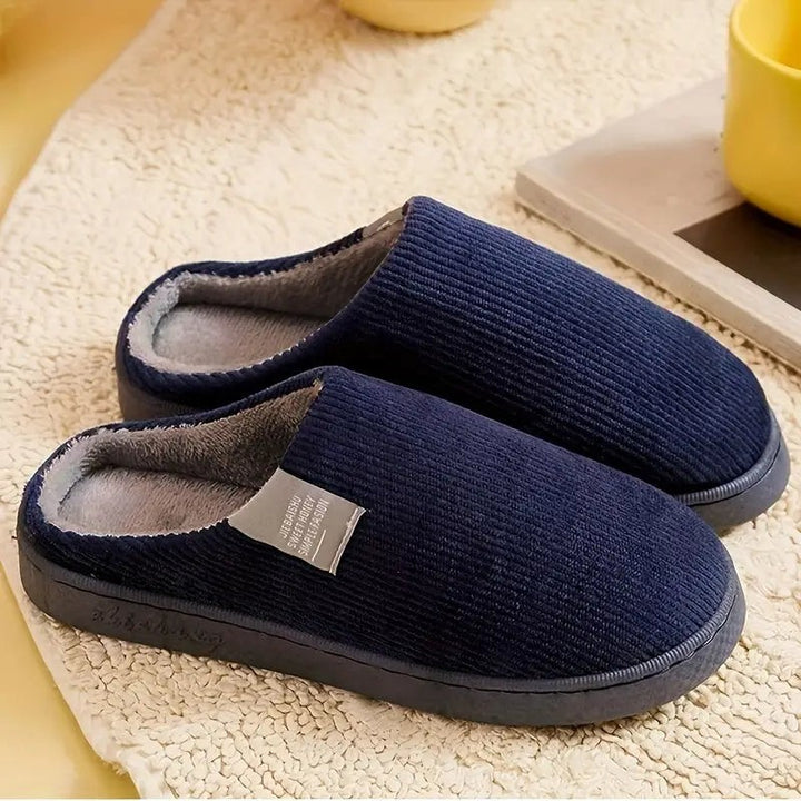 Amaline — Cozy Corduroy House Slippers for Women