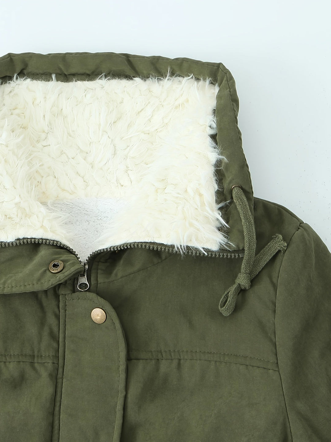 Rosaline — Cozy Hooded Winter Parka with Sherpa Collar for Women