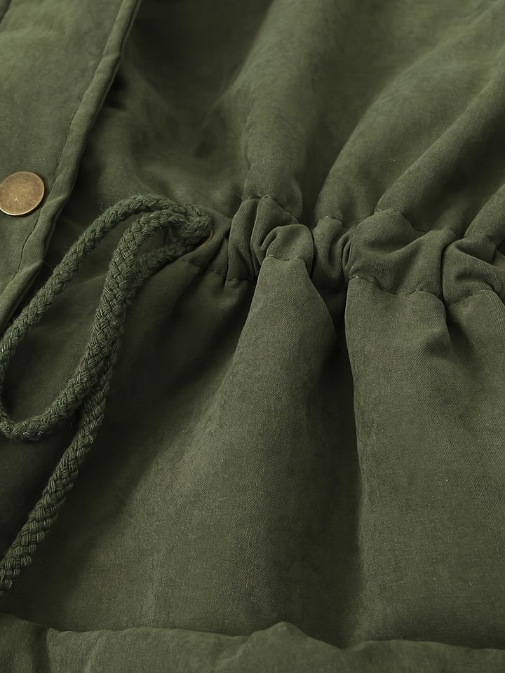 Rosaline — Cozy Hooded Winter Parka with Sherpa Collar for Women