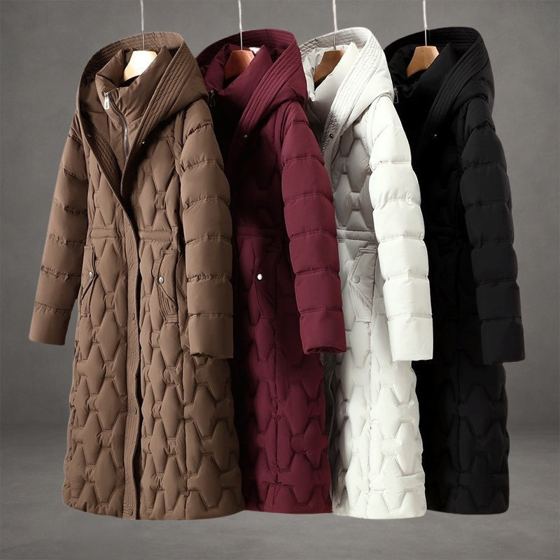 Daphne — Warm Long Quilted Puffer Coat for Women (13), StyleTruly