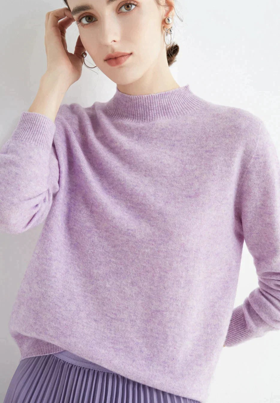 Cashmere Knit Sweater for Women
