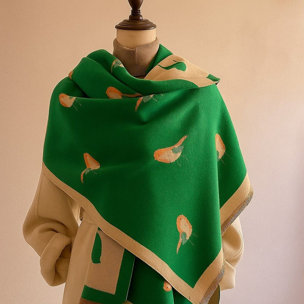 Eponine — Woven Fringe Winter Scarf (2), StyleTruly