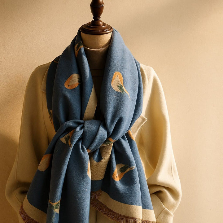Eponine — Woven Fringe Winter Scarf (4), StyleTruly