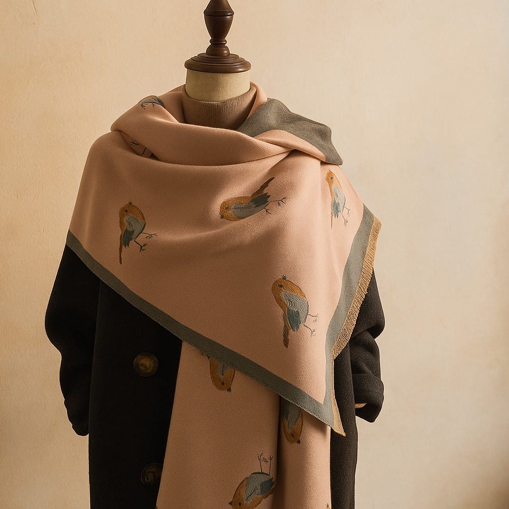 Eponine — Woven Fringe Winter Scarf (6), StyleTruly