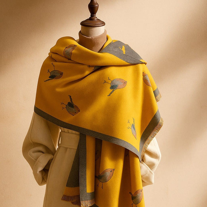 Eponine — Woven Fringe Winter Scarf (10), StyleTruly