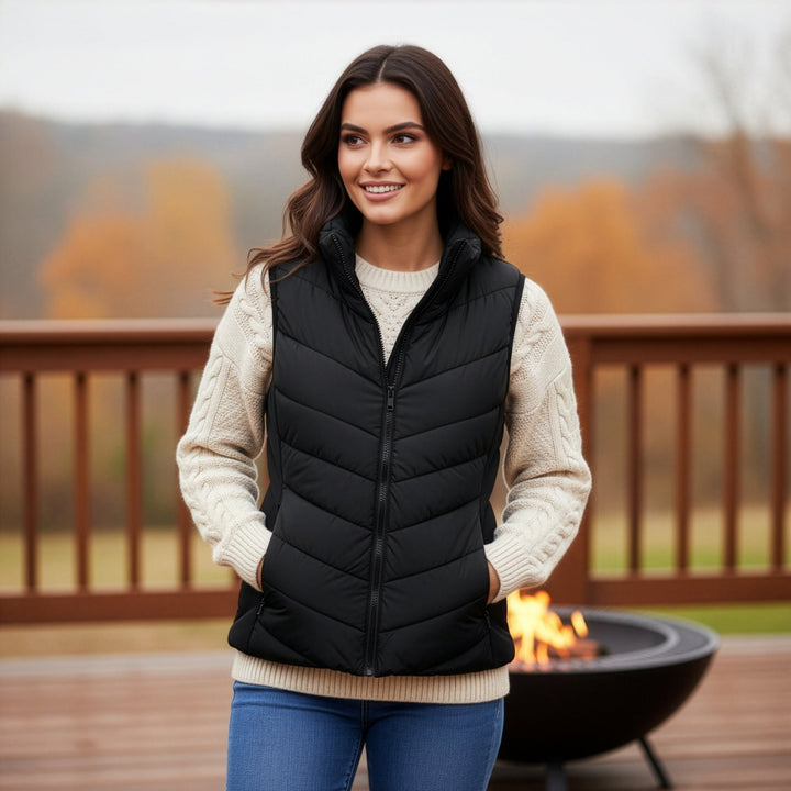 Farrah slim insulated puffer vest — image 19
