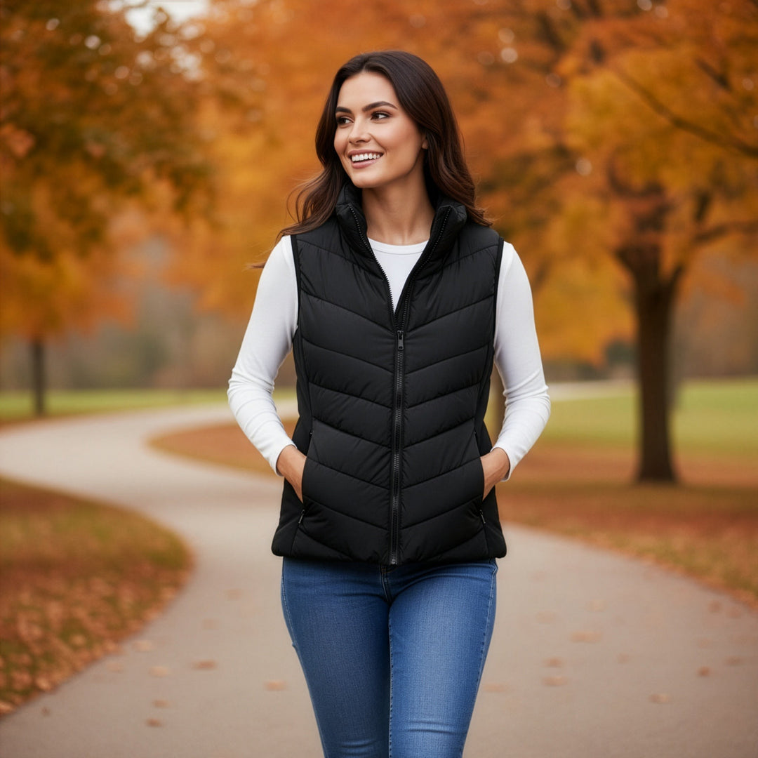 Farrah slim insulated puffer vest — image 21