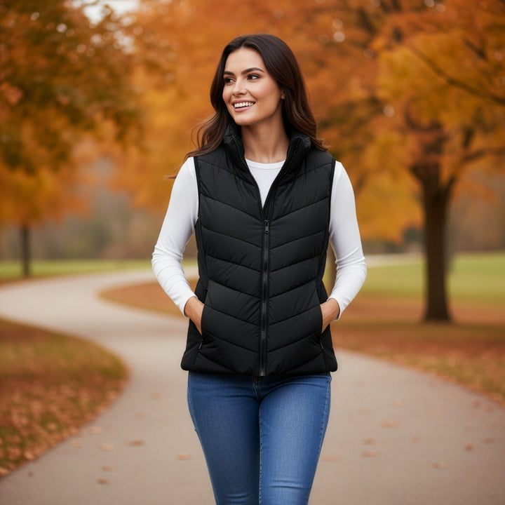 Farrah slim insulated puffer vest — image 21