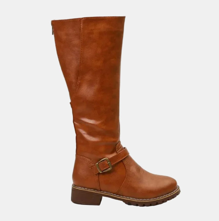Flat Riding Knee High Boots — knee high boots for women