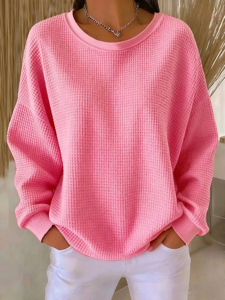 Wide Collar Knit Sweater for Women