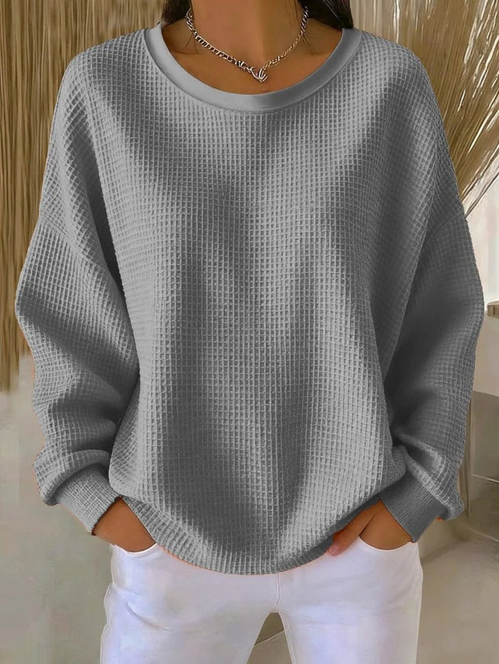 Wide Collar Knit Sweater for Women