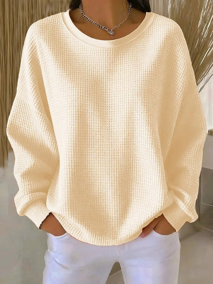 Wide Collar Knit Sweater for Women