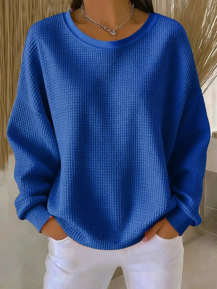 Wide Collar Knit Sweater for Women