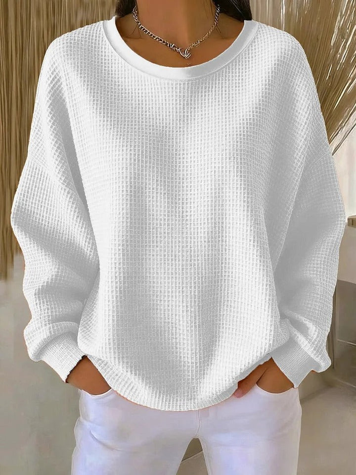 Wide Collar Knit Sweater for Women