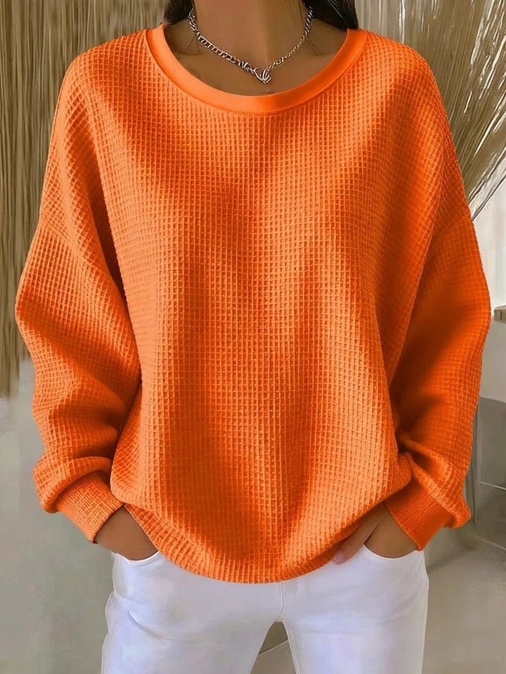Wide Collar Knit Sweater for Women