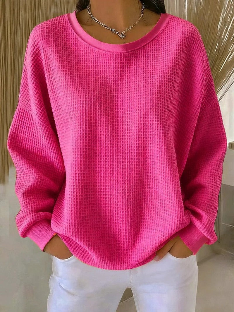 Wide Collar Knit Sweater for Women