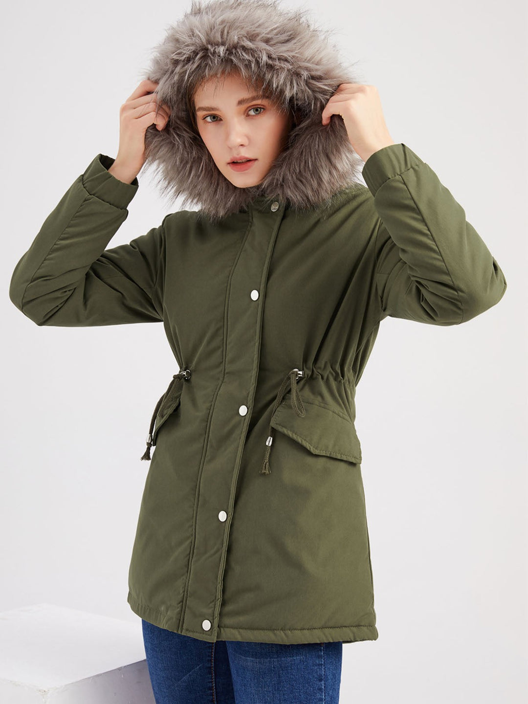 Jeanne — Fur Lined Parka Winter Jacket for Women