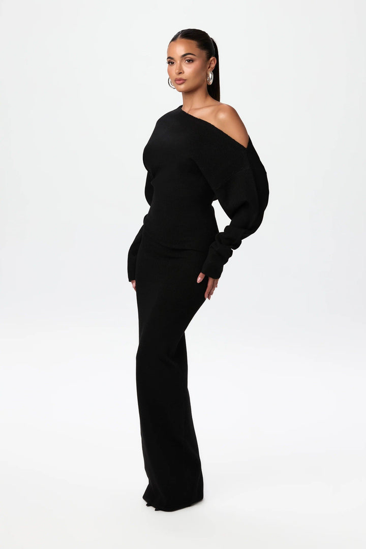 Georgette — Soft Stretch Knit Sweater Dress, StyleTruly