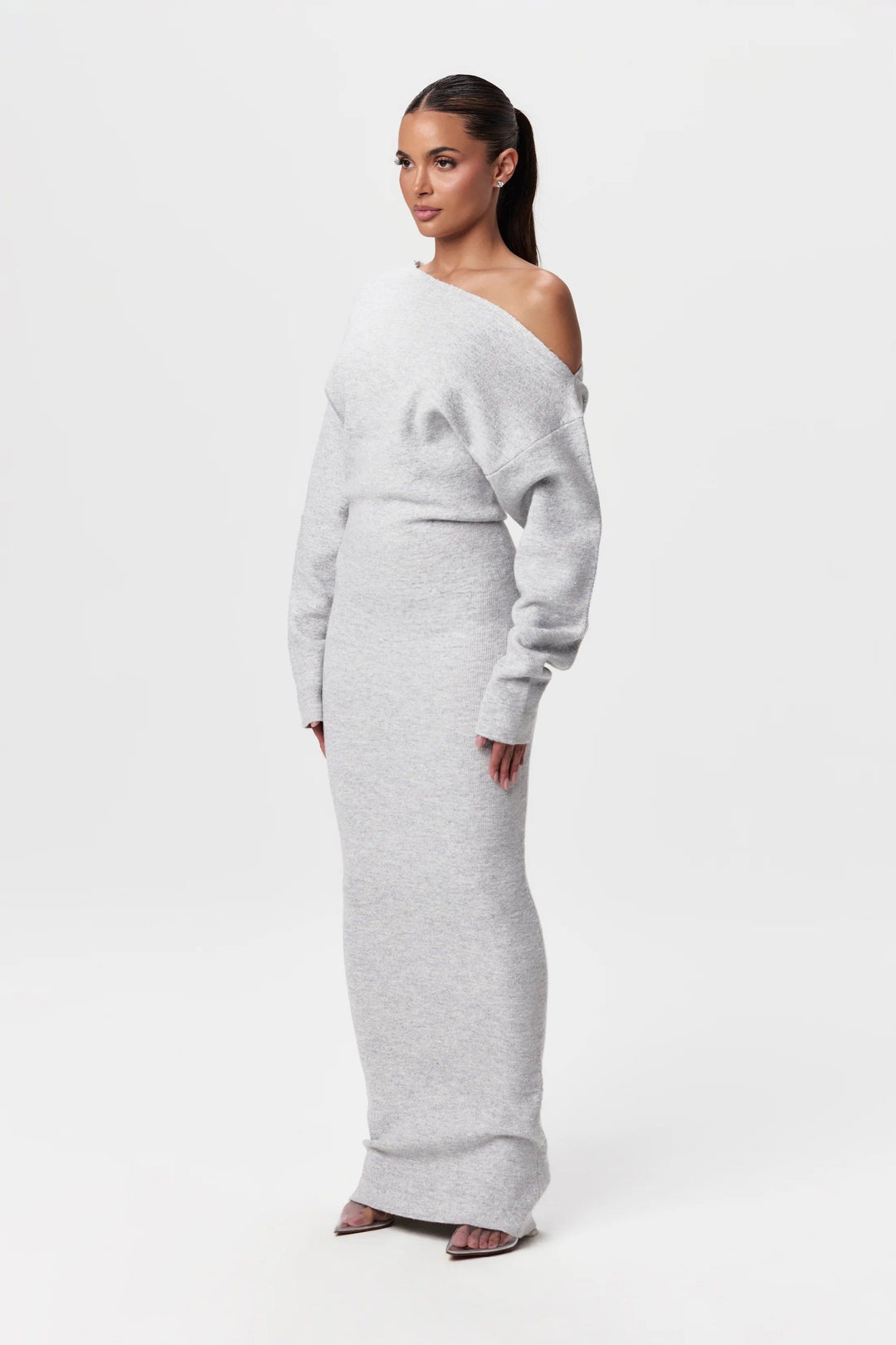 Georgette — Soft Stretch Knit Sweater Dress (3), StyleTruly